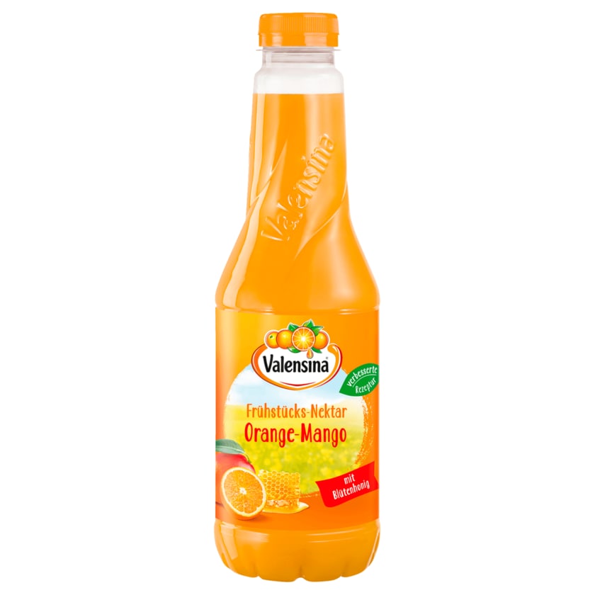 Valensina Frühstücks-Nektar Orange Mango 1l